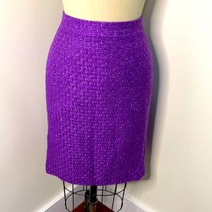 J.Crew Purple Skirt